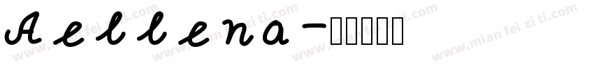 Aellena字体转换
