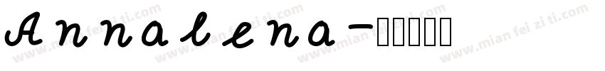 Annalena字体转换