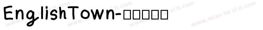 EnglishTown字体转换