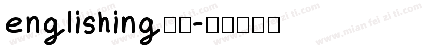 englishing字体字体转换