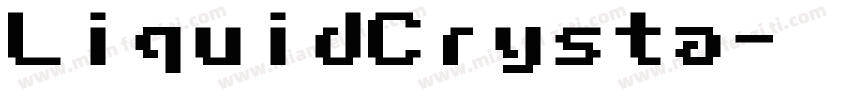 LiquidCrysta字体转换