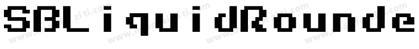 SBLiquidRounded字体转换