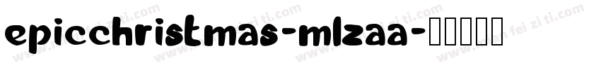 EpicChristmas-mLZAa字体转换