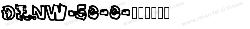DINW500字体转换