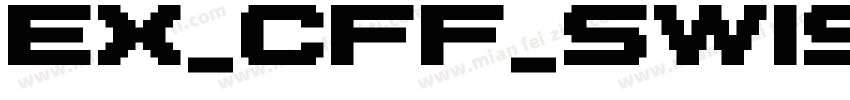 EX_CFF_Swis721_Lt_BT字体转换