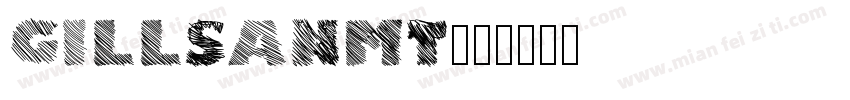 GILLSANMT字体转换
