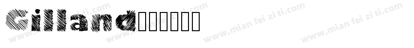 Gilland字体转换
