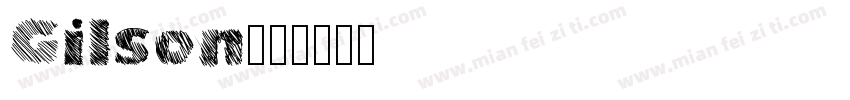 Gilson字体转换