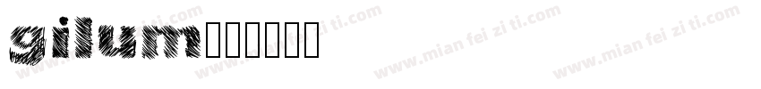 gilum字体转换