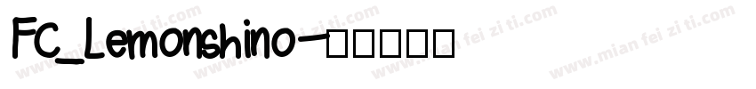 FC_Lemonshino字体转换