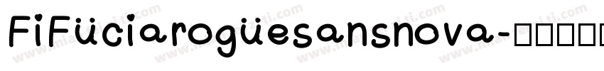 FiFuciaroguesansnova字体转换