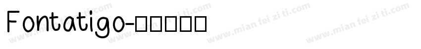 Fontatigo字体转换