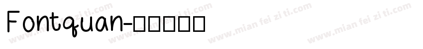 Fontquan字体转换
