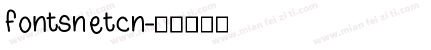 fontsnetcn字体转换