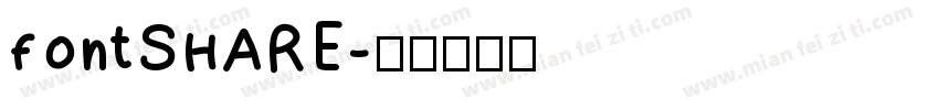 fontSHARE字体转换