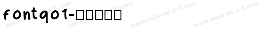 fontqo1字体转换