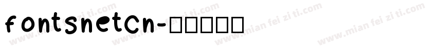 fontsnetcn字体转换