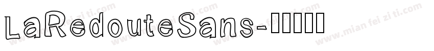 LaRedouteSans字体转换