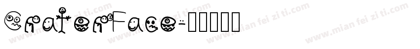 CraterFace字体转换