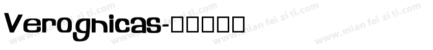 Verognicas字体转换