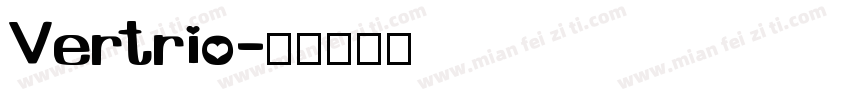 Vertrio字体转换
