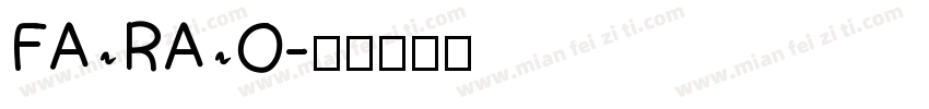 FARAO字体转换