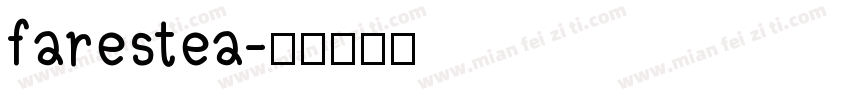 farestea字体转换