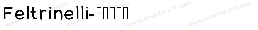 Feltrinelli字体转换