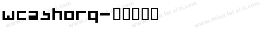 wcashorg字体转换