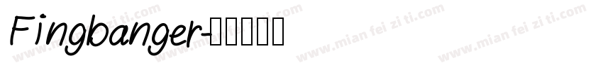 Fingbanger字体转换