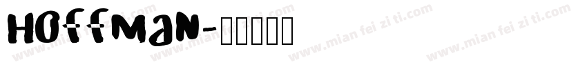 Hoffman字体转换