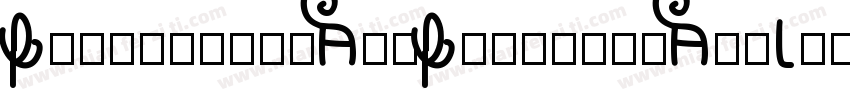 FlourishesAndFancies-Az8L字体转换