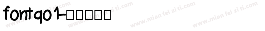 fontqo1字体转换