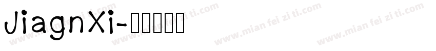 JiagnXi字体转换