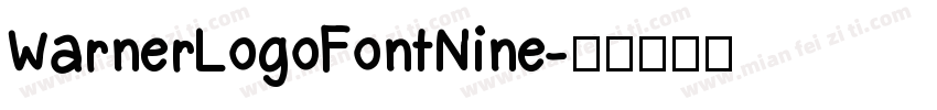 WarnerLogoFontNine字体转换