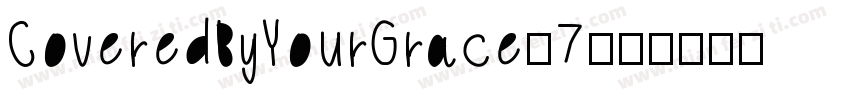 CoveredByYourGrace-7字体转换