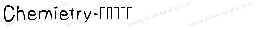 Chemietry字体转换