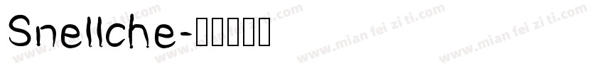 Snellche字体转换