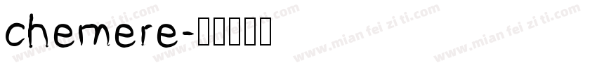 chemere字体转换