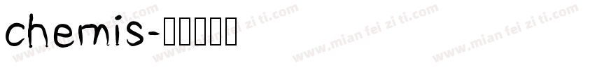chemis字体转换