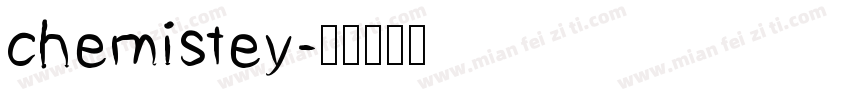 chemistey字体转换