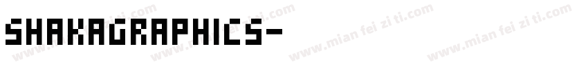 SHAKAGRAPHICS字体转换