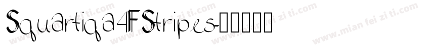 Squartiqa4FStripes字体转换