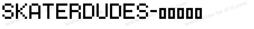 SKATERDUDES字体转换