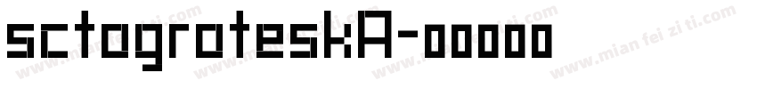 sctogroteskA字体转换