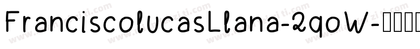 FranciscolucasLlana-2qoW字体转换
