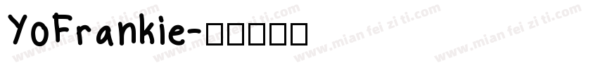 YoFrankie字体转换