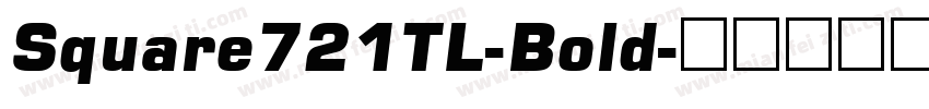 Square721TL-Bold字体转换