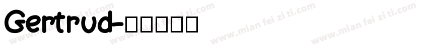 Gertrud字体转换