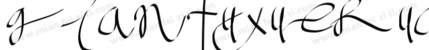 giantuxuehuati字体转换